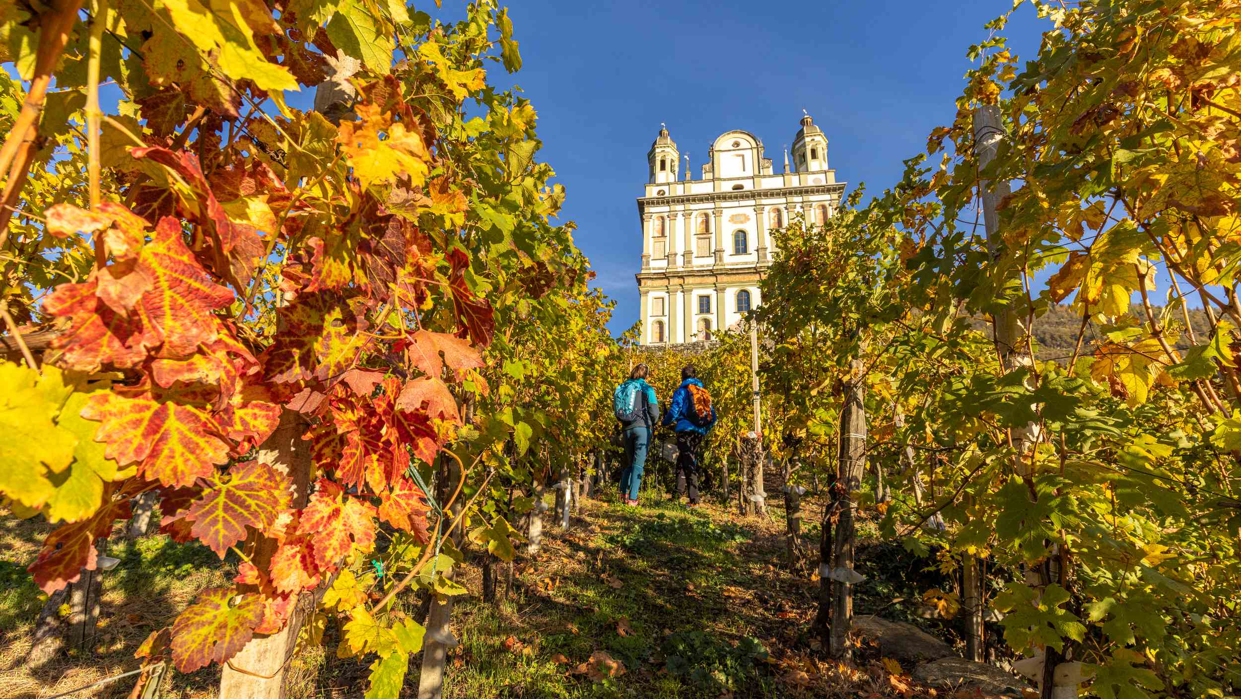 A walking route amongst the Marian sanctuaries of the province of Sondrio